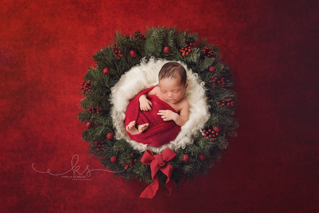 Christmas Photoshoot - Newborn | Newborn Photography